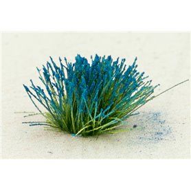Dark Blue Flowers 6mm