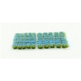 Light Blue Flowers 6mm