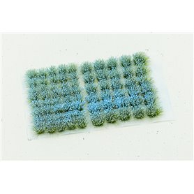 Light Blue Flowers 6mm