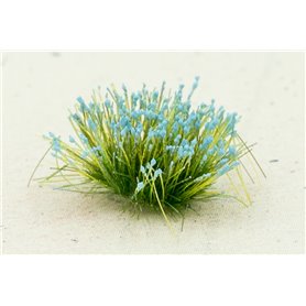 Light Blue Flowers 6mm