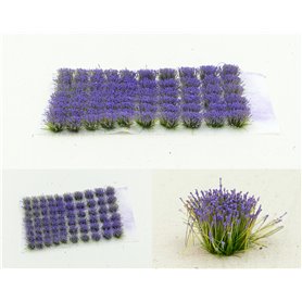 Purple Flowers 6mm