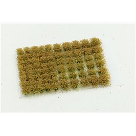 Dark Brown Flowers 6mm