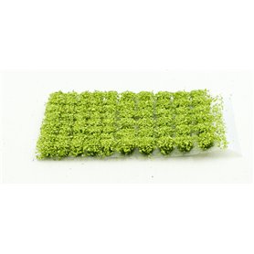 Light Green Flowers 6mm