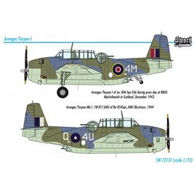 Sword 1:72 Grumman Avenger / Tarpon Mk.I