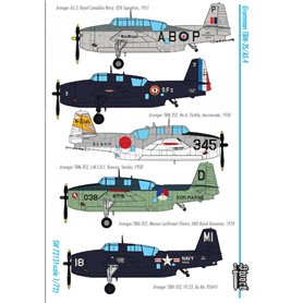 Sword 1:72 Grumman TBM-3S2 Avenger 