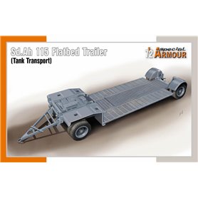 Special Armour 72022 Sd.Ah 115 Flatbed Trailer (Tank Transport)