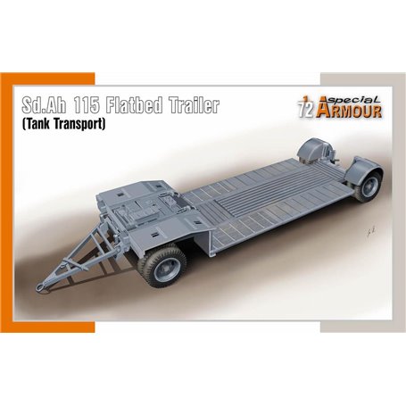 Special Armour 72022 Sd.Ah 115 Flatbed Trailer (Tank Transport)