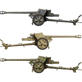Das Werk DW35027 German 7,5cm Pak40 w/4 figures