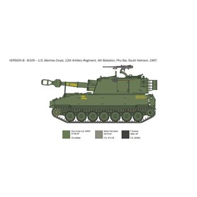 Italeri 1:35 M109 A2/A3/G