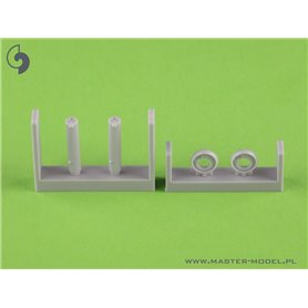 Master 1:35 Lufa CKMu wz.30 nieopancerzona i klakson do 7TP dwuwieżowy dla IBG