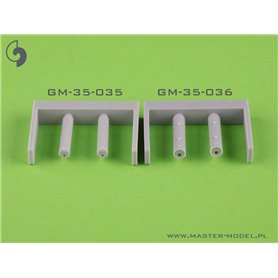 Master 1:35 Lufa CKMu wz.30 nieopancerzona i klakson do 7TP dwuwieżowy dla IBG