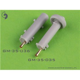 Master 1:35 Lufa CKMu wz.30 nieopancerzona i klakson do 7TP dwuwieżowy dla IBG