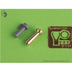 Master 1:35 Lufa CKMu wz.30 nieopancerzona i klakson do 7TP dwuwieżowy dla IBG