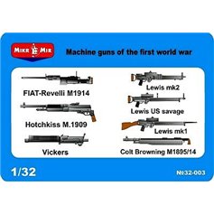 Mikromir 1:32 MACHINE GUNS OF THE FIRST WORLD WAR