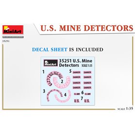 Mini Art 35251 U.S. Mine Detectors