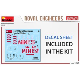 Mini Art 1:35 ROYAL ENGINEERS - SPECIAL EDITION