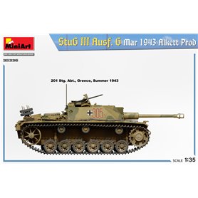 Mini Art 1:35 Stumrgeschutz StuG.III Ausf.G - MARCH 1943 - ALKETT PRODUCTION