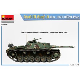 Mini Art 1:35 Stumrgeschutz StuG.III Ausf.G - MARCH 1943 - ALKETT PRODUCTION