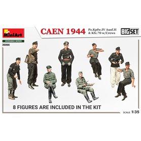 Mini Art 1:35 Caen 1944 - Pz.Kpfw.IV Ausf.H + Kfz.70 + CREWS