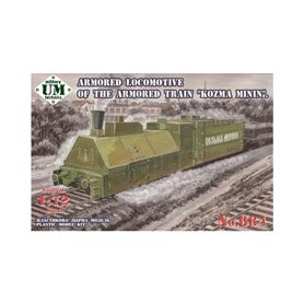 Ummt 684 Armored Locomotive of the Armored Train "Kozma Minin"
