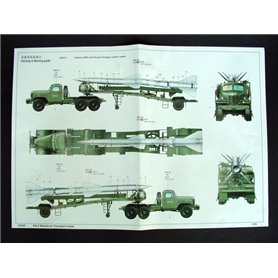 Trumpeter 1:35 HG-2 - MISSILE ON TRANSPORT TRAILER