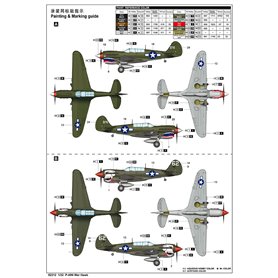 Trumpeter 1:32 Curtiss P-40N Warhawk