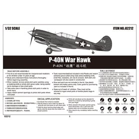 Trumpeter 1:32 Curtiss P-40N Warhawk