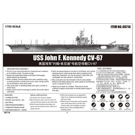 Trumpeter 1:700 USS John F. Kennedy CV-67