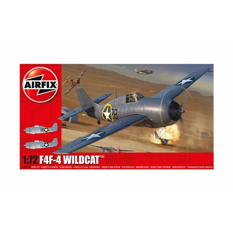 AIRFIX 02070A Grumman F4F-4 Wildcat – 1:72