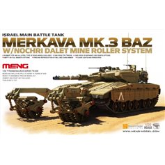 Meng 1:35 Merkava Mk.S Baz - W/NOCHRI DALET MINE ROLLER SYSTEM 
