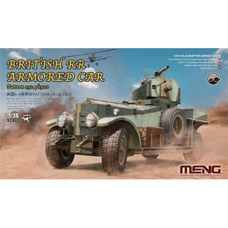 Meng VS-010 Rolls-Royce Armoured Car Pattern 14/20