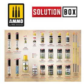 SOLUTION BOX. MODERN US MILITARY SAND SC