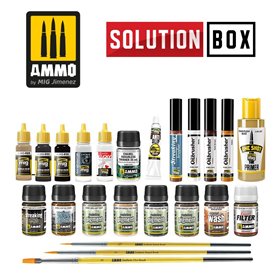 SOLUTION BOX. MODERN US MILITARY SAND SC