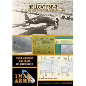 1 Man Army 32DET008 Hellcat F6F-3