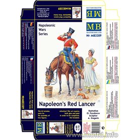 MB 1:32 NAPOLEONS RED LANCER