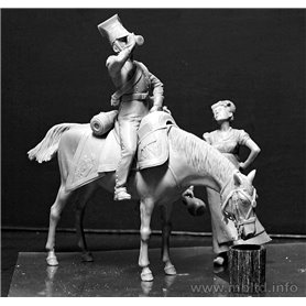MB 1:32 NAPOLEONS RED LANCER