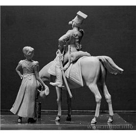 MB 1:32 NAPOLEONS RED LANCER
