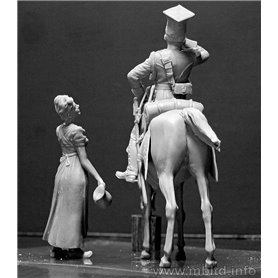 MB 1:32 NAPOLEONS RED LANCER