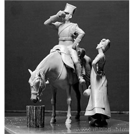 MB 1:32 NAPOLEONS RED LANCER