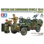 Tamiya 25423 1/35 British SAS Commando Vehicle 1944 (w/2 Figures)