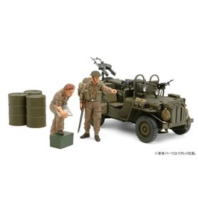 Tamiya 25423 1/35 British SAS Commando Vehicle 1944 (w/2 Figures)