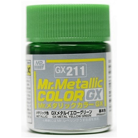 GX Metal Yellow Green (18ml) GUN-GX211