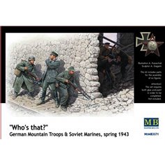 MB 1:35 WHOS THAT? - GERMAN MOUNTAIN TROOPS AND SOVIET MARINES - SPRING 1943 