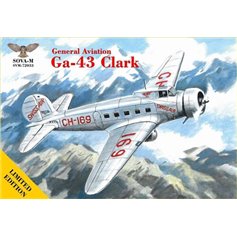 Sova 1:72 General Aviation Ga-43 Clark - SWISS AIR