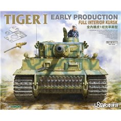 U-STAR 1:48 Pz.Kpfw.VI Tiger I - EARLY PRODUCTION - FULL INTERIOR KURSK