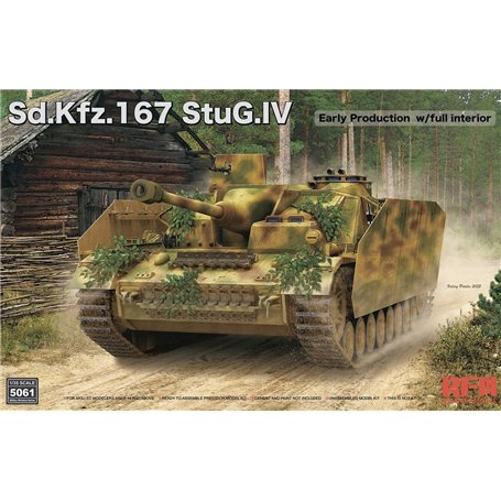 RFM-5061 Sd.Kfz.167 StuG.IV Early Production w/full interior