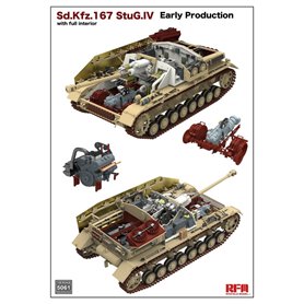 RFM 1:35 Sturmgeschutz StuG.IV - EARLY PRODUCTION W/FULL INTERIOR