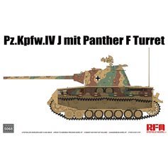 RFM 1:35 Pz.Kpfw.IV Ausf.J mit Panther Ausf.F Turm