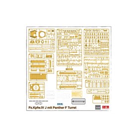RFM 1:35 Pz.Kpfw.IV Ausf.J mit Panther Ausf.F Turm