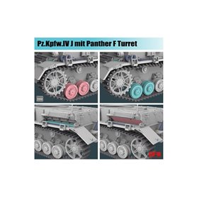 RFM 1:35 Pz.Kpfw.IV Ausf.J mit Panther Ausf.F Turm